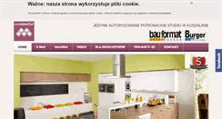 Desktop Screenshot of kuchnie-ceramika.pl